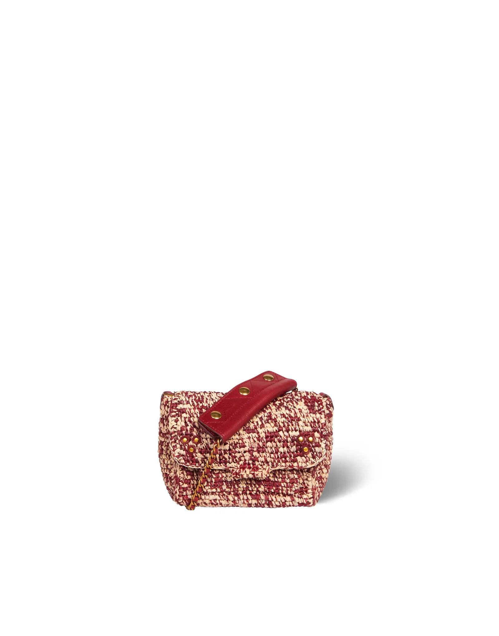 Sac Jérôme Dreyfuss Lulu S raphia rouge