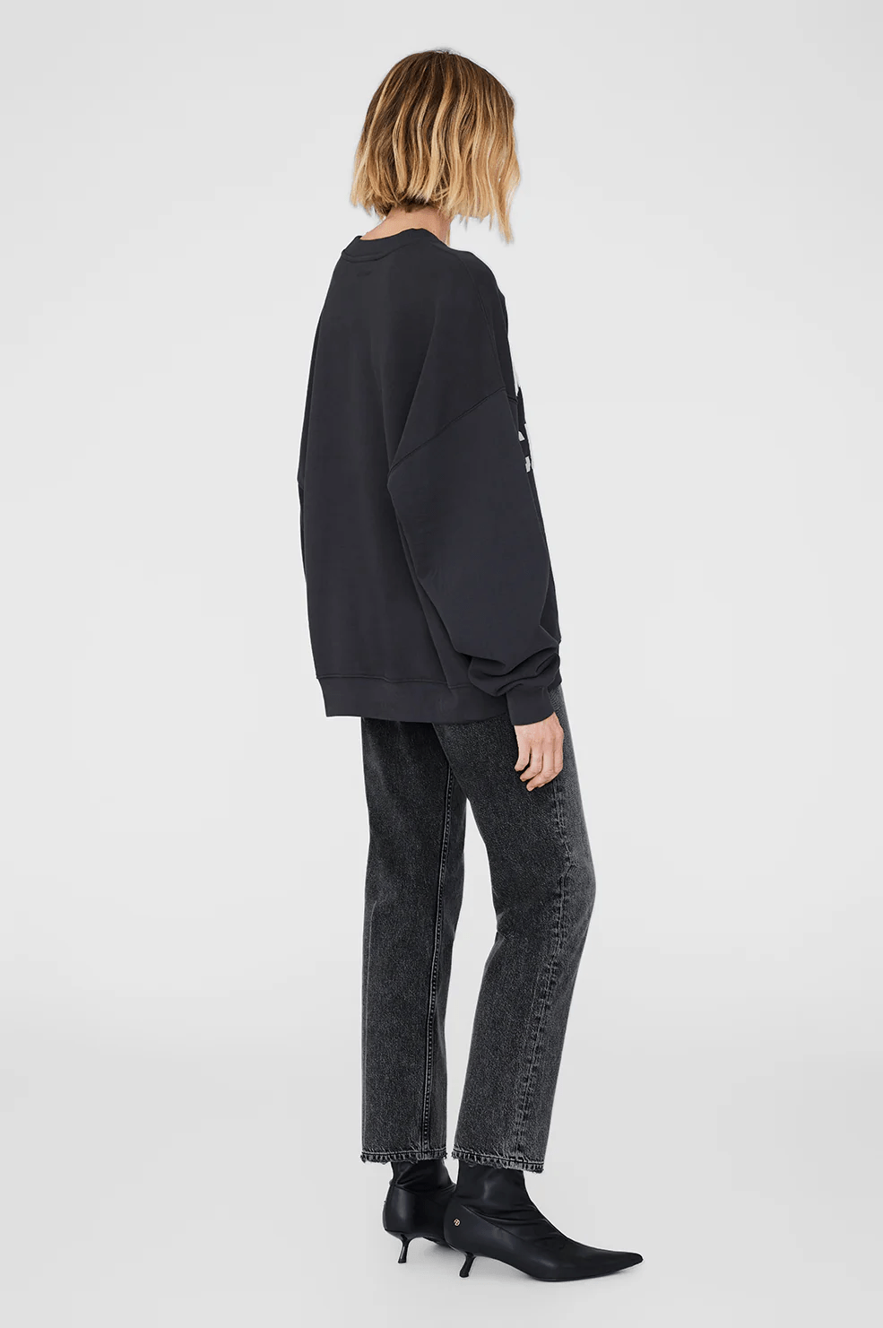 Sweat Anine Bing Miles Noir vintage - Tandem