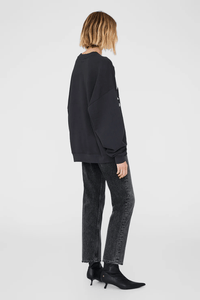 Sweat Anine Bing Miles Noir vintage - Tandem