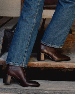 Boots Socque Cliff marron