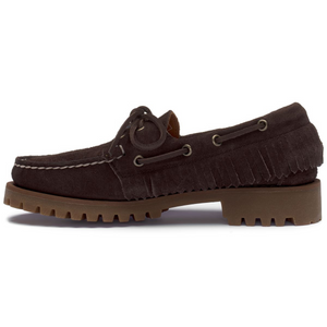 Mocassins Sebago Ranger Suède franges moka