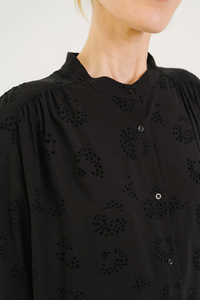 Blouse Sacrecoeur Ella Tan noir