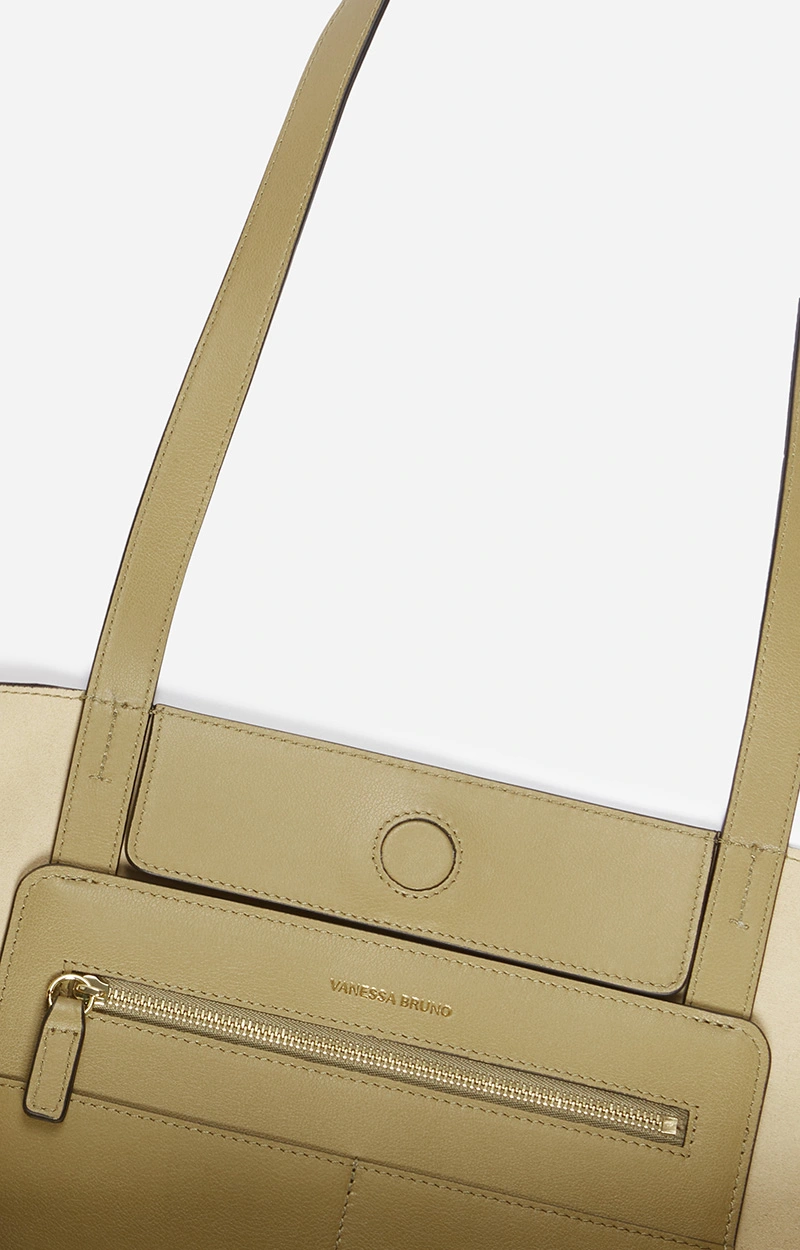 Cabas Vanessa Bruno Daily Olive