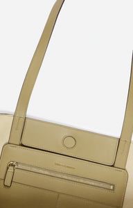 Cabas Vanessa Bruno Daily Olive