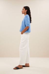 Pantalon by - bat Begum blanc - Tandem