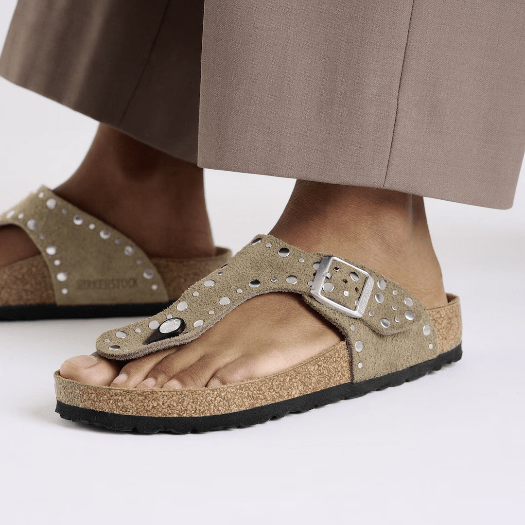 Sandales Birkenstock Gizeh taupe - Tandem