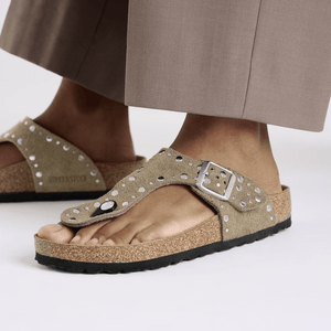 Sandales Birkenstock Gizeh taupe - Tandem