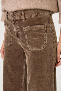 Pantalon Lucia Velours Mushroom