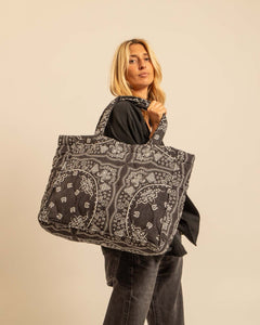 Sac Aokyanos Philadelphie bandana anthracite