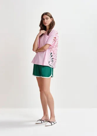 T-shirt Essentiel Hintern rose