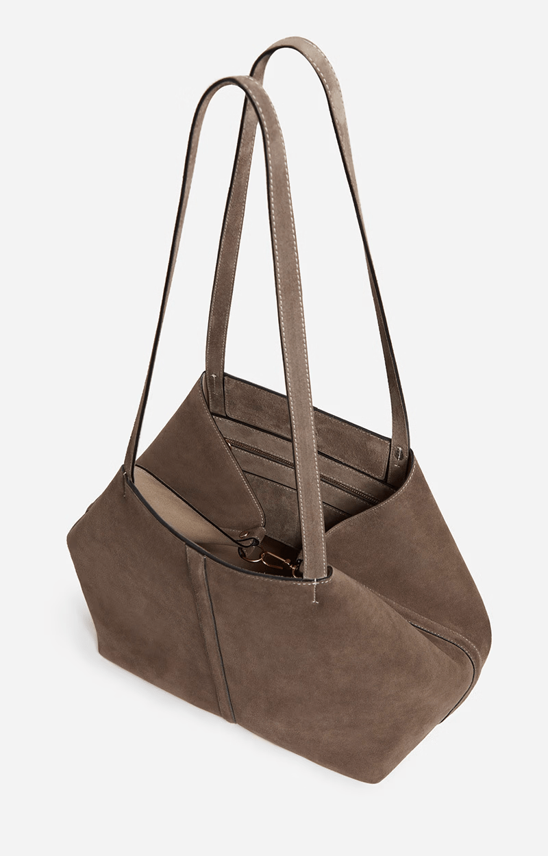 Cabas Vanessa Bruno Daily taupe - Tandem