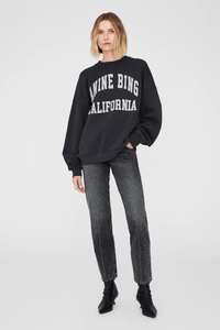 Sweat Anine Bing Miles Noir vintage - Tandem