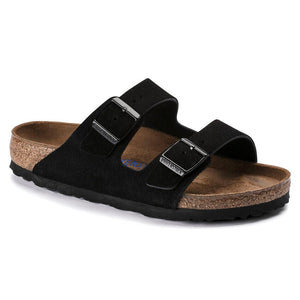 Sandales Birkenstock Arizona suède noir - Tandem