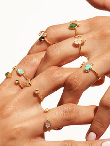 Bague Mani - Quartz Fraise