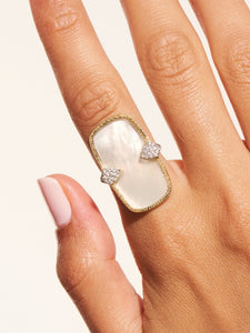 Bague Sangha - Nacre