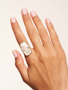Bague Sangha - Nacre