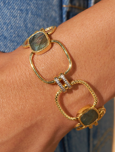 Bracelet Kaïa  - Labradorite
