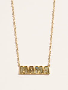 Collier Mama - Labradorite