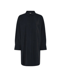 Robe Frau Lyon laine marine