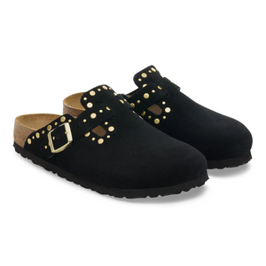 Sabot Birkenstock Boston Rivet noir