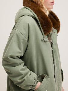 Parka Bellerose Laos eucalyptus - Tandem