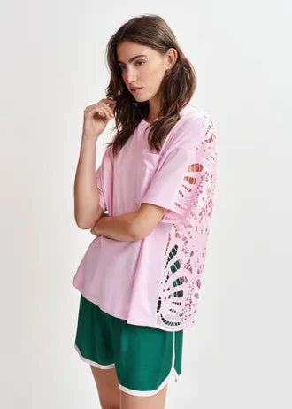 T-shirt Essentiel Hintern rose