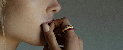 Bague Aurélie Bidermann Positano écru