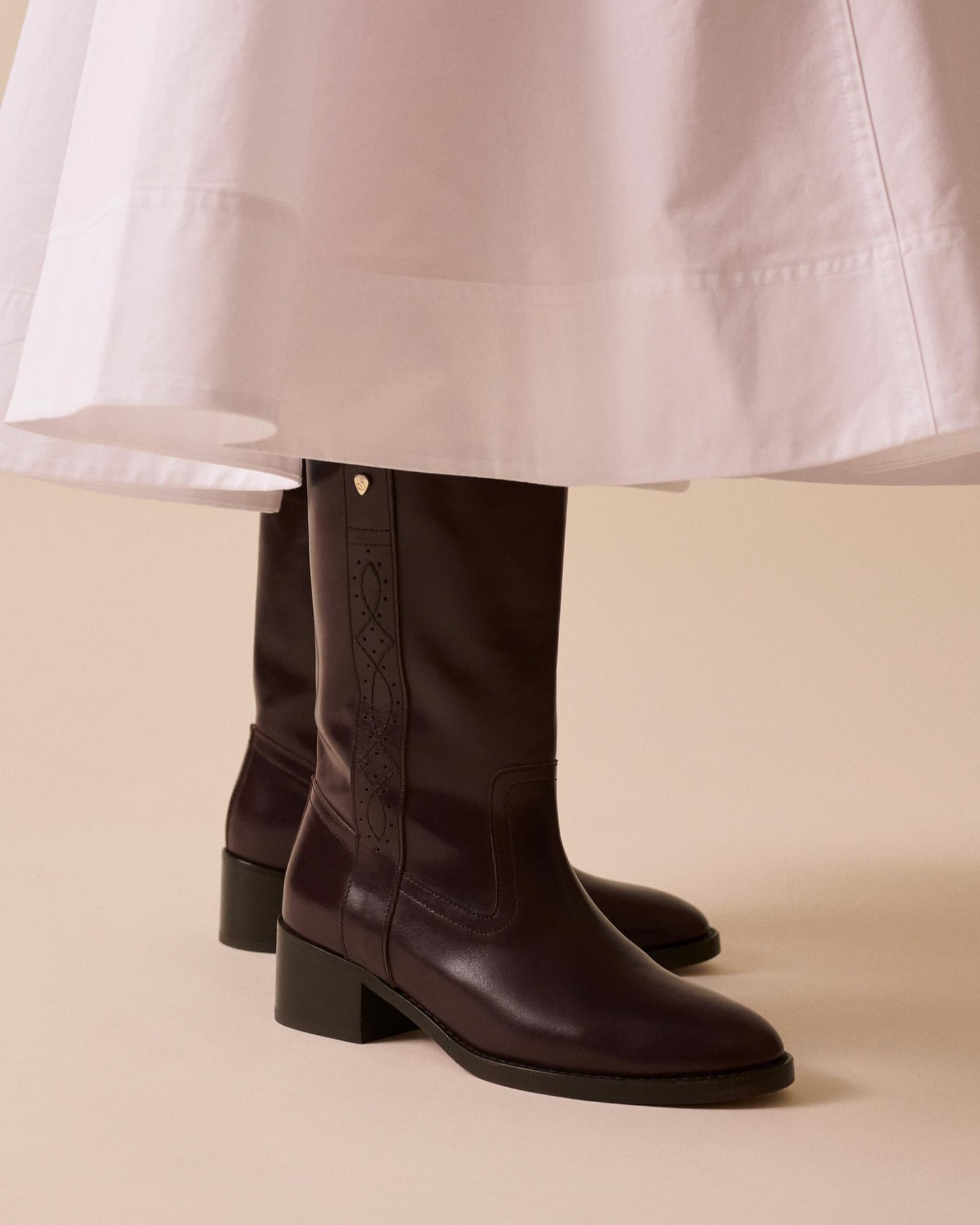 Bottes Socque Dune choco