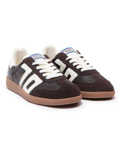 Basket BACK 70 cuir choco