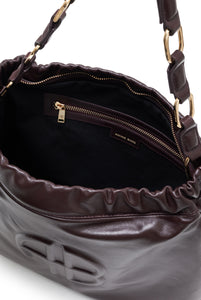 KATE SHOULDER BAG - BORDEAUX