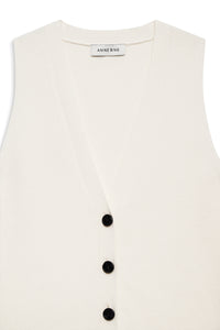 LAWRENCE VEST - IVORY