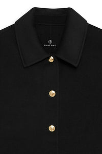 LUCA JACKET - BLACK CASHMERE BLEND