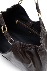 MEDIUM KATE TOTE - DARK BROWN