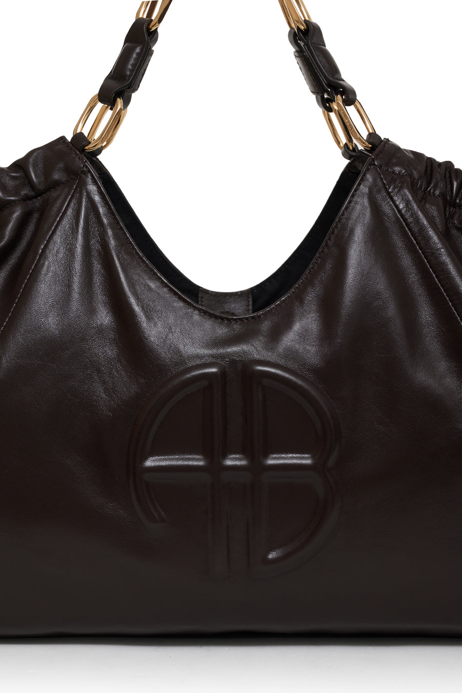MEDIUM KATE TOTE - DARK BROWN