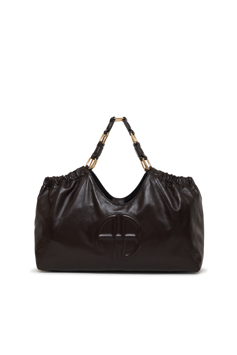 MEDIUM KATE TOTE - DARK BROWN