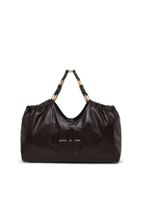 MEDIUM KATE TOTE - DARK BROWN