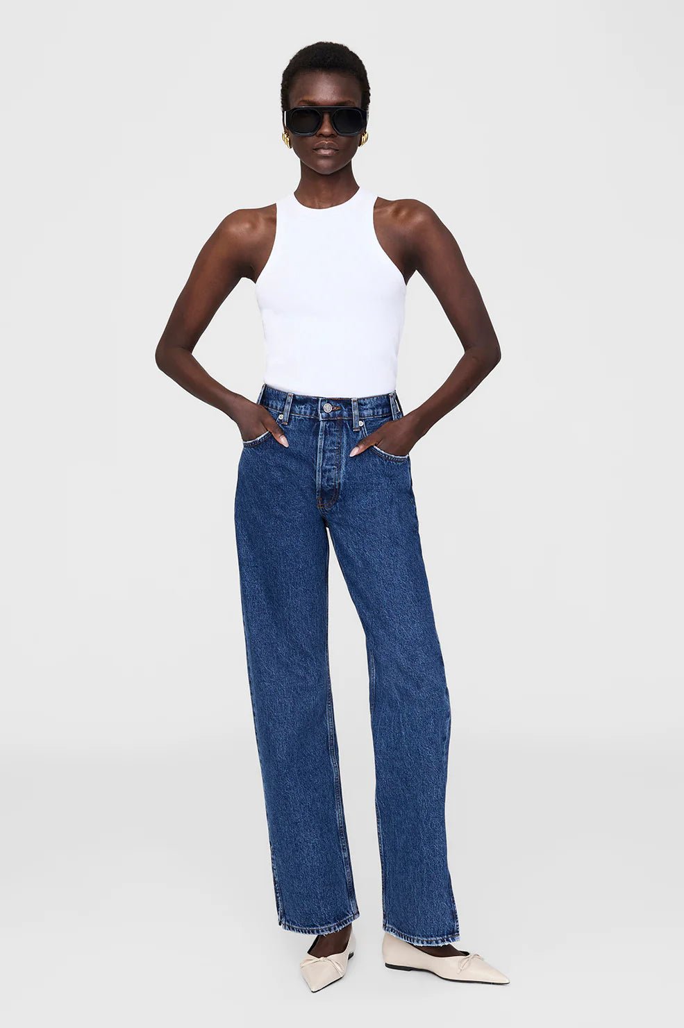 ROY JEAN 31" - CLEAN INDIGO DENIM - Tandem