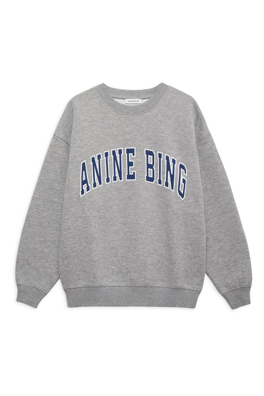 SPENCER SWEATSHIRT ANINE BING - MEDIUM HEATHER GREY - Tandem