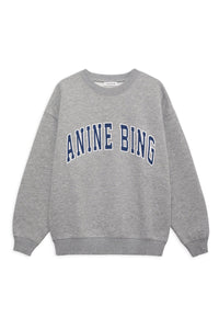 SPENCER SWEATSHIRT ANINE BING - MEDIUM HEATHER GREY - Tandem