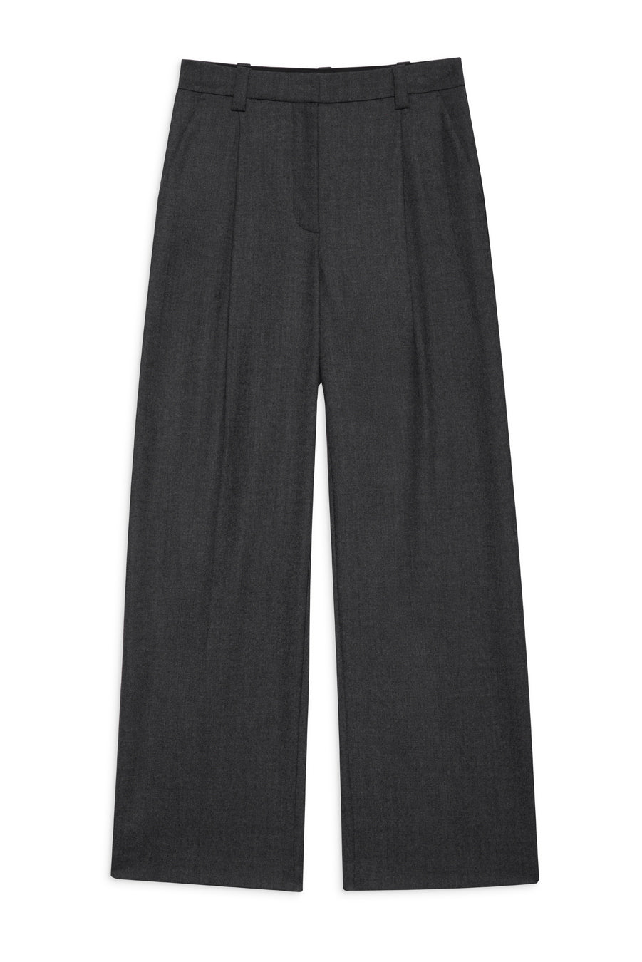 TRENT TROUSER - DARK HEATHER GREY