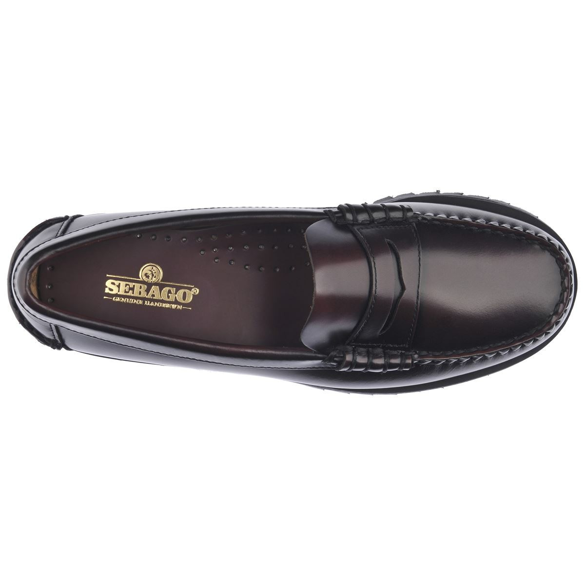Mocassins Sebago Dan Lug Beown Burgundy