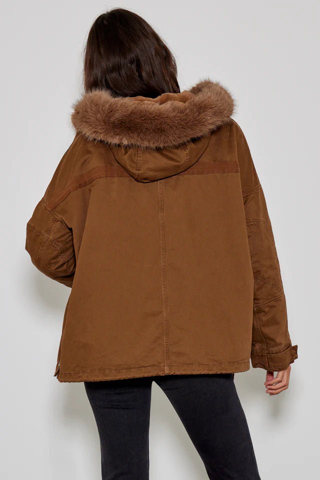 Parka Five Amandine camel - Tandem