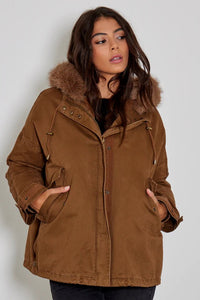 Parka Five Amandine camel - Tandem