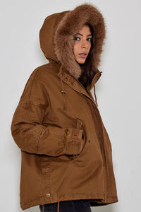 Parka Five Amandine camel - Tandem