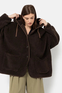 Manteau Ame Antwerp Kenji choco - Tandem