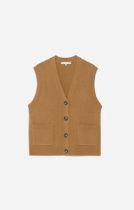 Gilet Vanessa Bruno Dashley Camel - Tandem