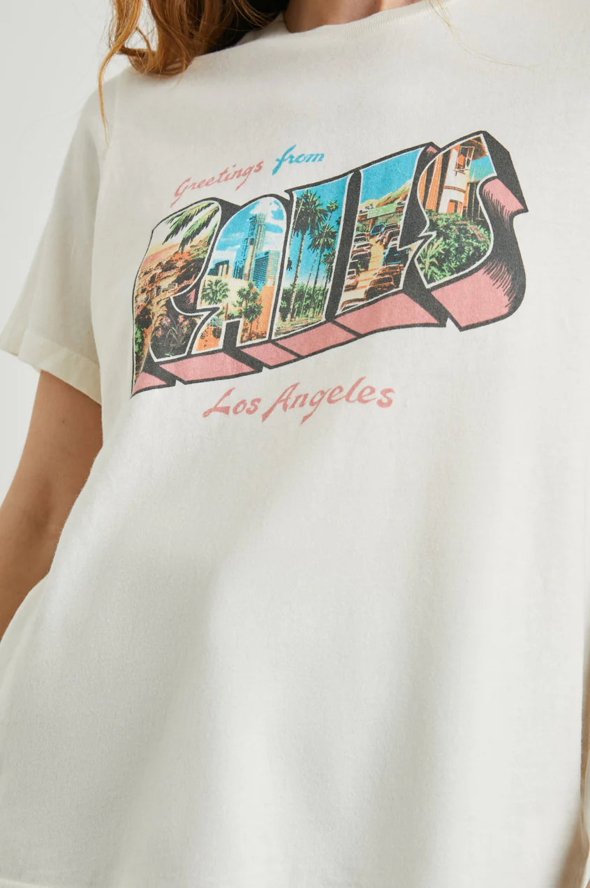 Tshirt Rails Carte postale