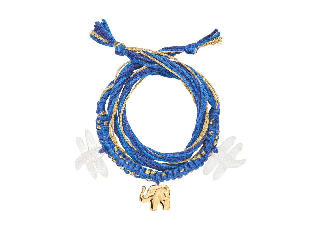 Bracelet Aurelie Bidermann Charms Denim - Tandem