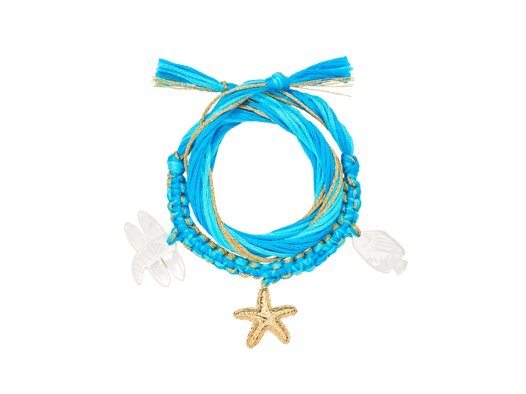 Bracelet Aurelie Bidermann Charms turquoise - Tandem