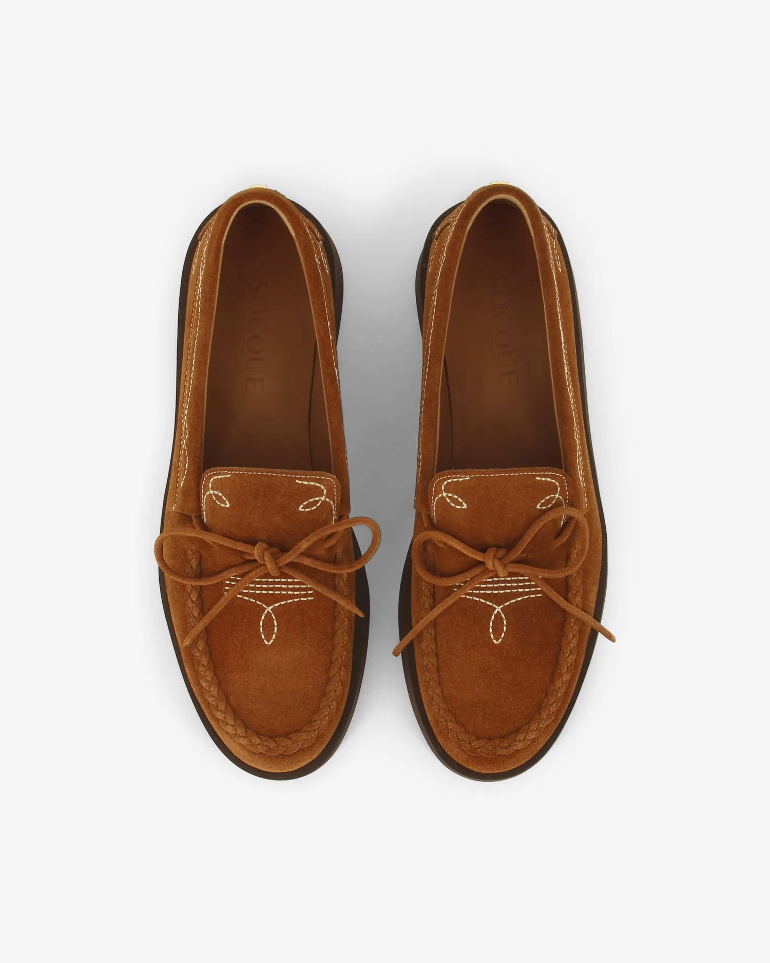 Mocassins Socque Totem Camel